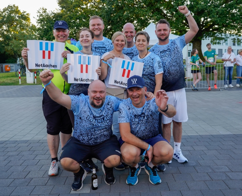 Gruppenfoto unserer NetRunner